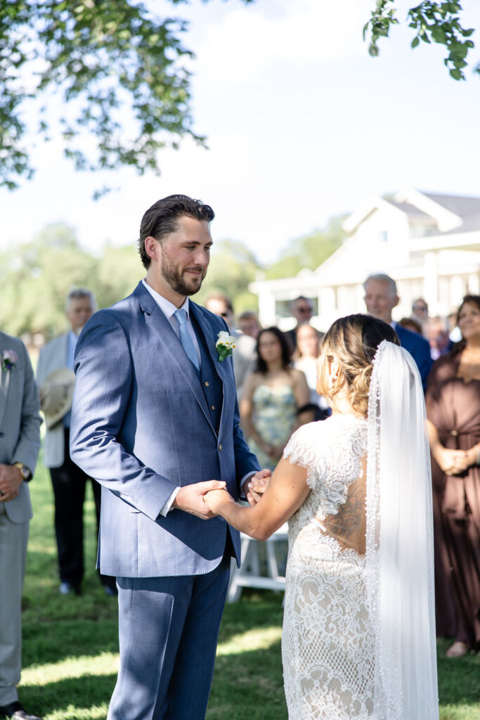 The Vincent Homestead wedding and event venue offering an all-inclusive weekend wedding experience with rehearsal dinner, ceremony, reception, and Sunday brunch in Central Texas.