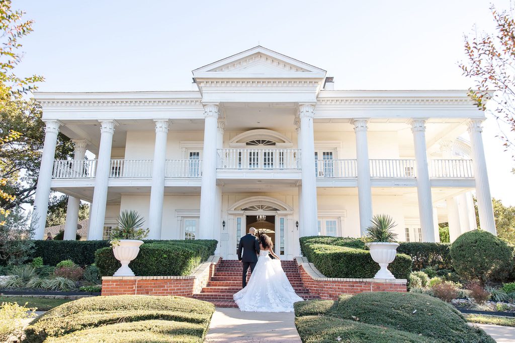 Dallas Texas wedding photography at historic estate